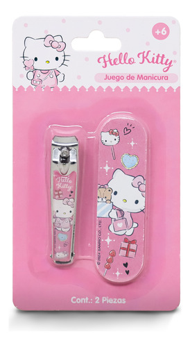 Juego De Manicura De Hello Kitty Set De Cortaúñas Y Lima