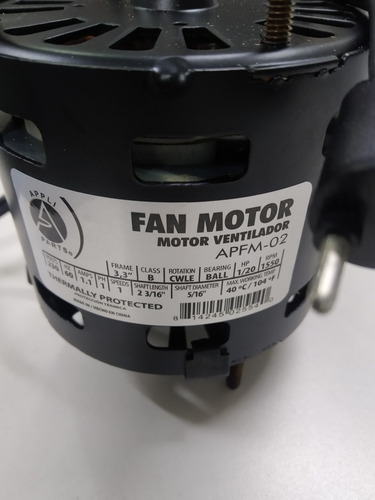 Motor De Refrigeracion Larkin 1/20hp Cw 1550 Rpm Cw - 220v