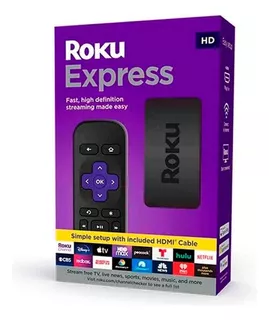 Roku Express 3930 Estándar Full Hd Control Remoto Streaming