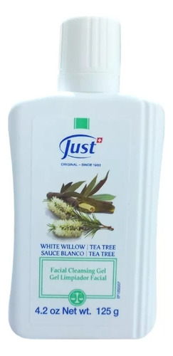 Just Gel Limpiador Facial De Tea Tree+ Sauce Blanco