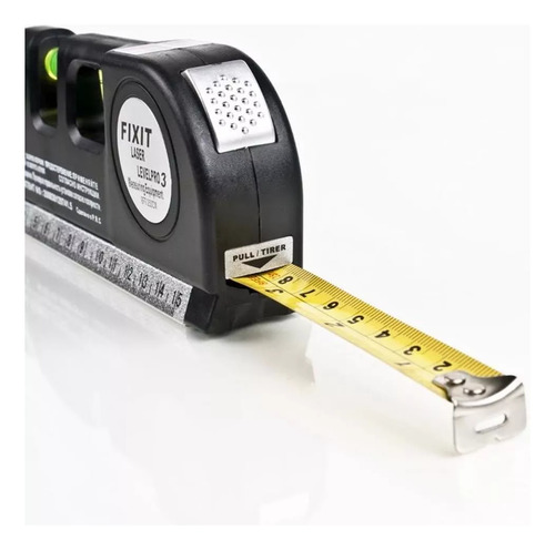 Nivel Laser 3 Burbujas Horizontal Y Vertical Cinta Metrica