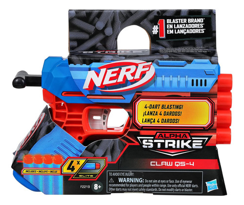 Nerf Alpha Strike Fang Claw Lança Dardos Original Hasbro