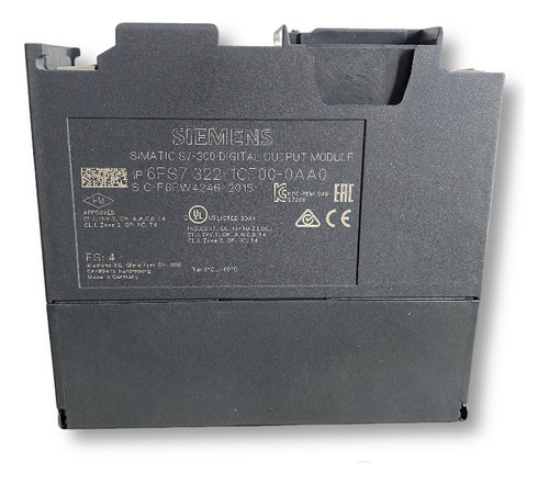6es7 322 1cf00 0aa0 Simatic S7-300 Siemens Nova Na Caixa
