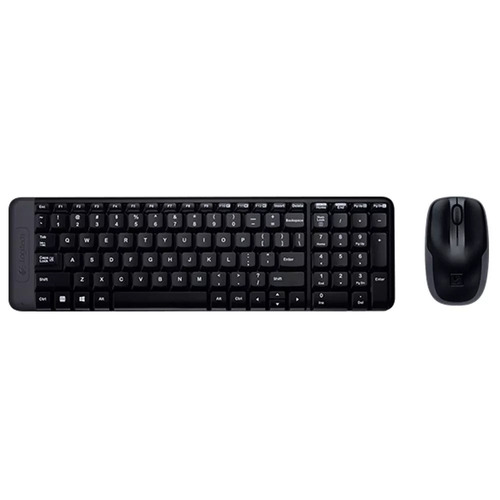 Combo Logitech Teclado Y Mouse Mk220 Wireless