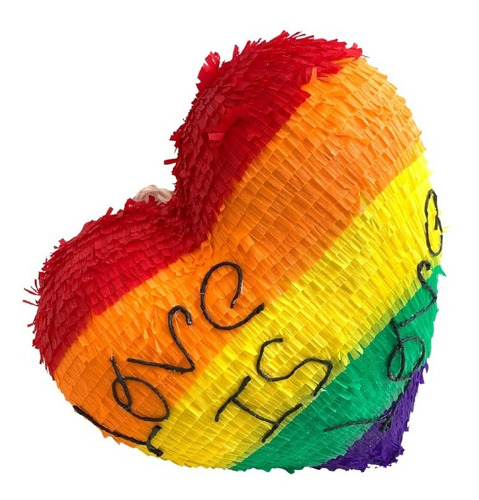 Imagen 3 de 3 de Piñata Pride Corazón