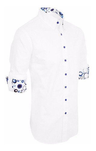 Imagen 2 de 4 de Camisa Entallada Importada Z339 - Quality Import Usa