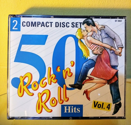 50 Rock N Roll Hits Vol 4 Box Set 2 Cd's