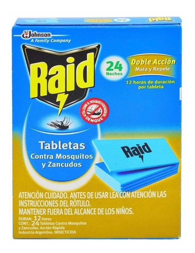 Tableta Raid X 24 Unid.