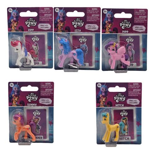 Colección De Figuras My Little Pony Pack 5