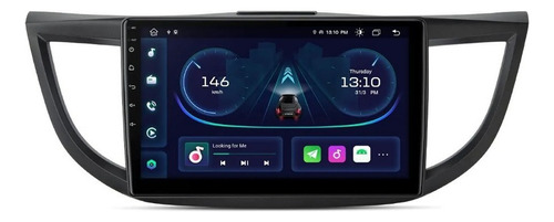 Carplay + Android 11 Honda Crv 2012-2016 Gps Touch Radio Hd