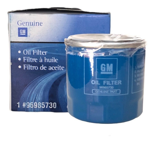 Filtro Aceite Spark 1.2 Gm Original Chevrolet Chevcar