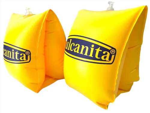 Imagen 4 de 6 de Inflable Bracito Brazalete 23cm Agua Pileta Nvo 6143 Bigshop