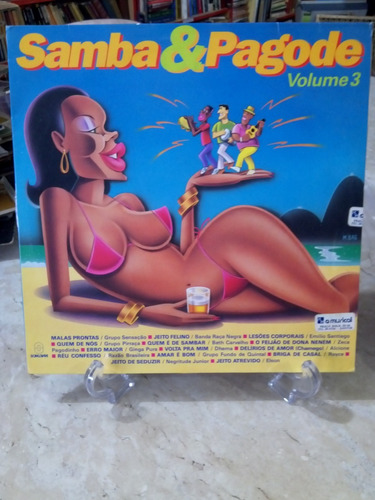 Lp - Samba & Pagode Vol. 3 - 1993