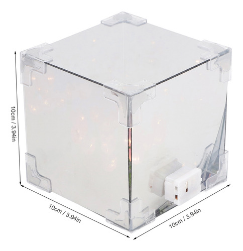 Lámpara Led De Espejo Con Forma De Cubo De Tulipán 2 En 1 L