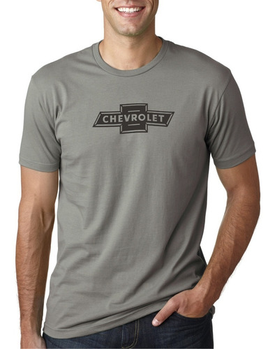 Remera Chevrolet Logo Retro 100% Algodón Calidad