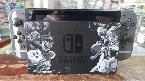 Nintendo Switch Edicion Smash Bros, Tal Como Se Ve