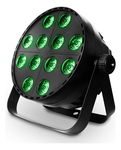 Set 4 - 12x10w Cañon Par Led Alienpro Rgbw 4 En 1