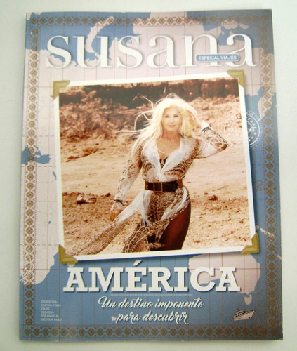 Revista Susana Especial Viajes America Impecable Boedo Caba