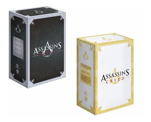 Kit Boxes Assassin's Creed 1 E 2 (8 Livros) #