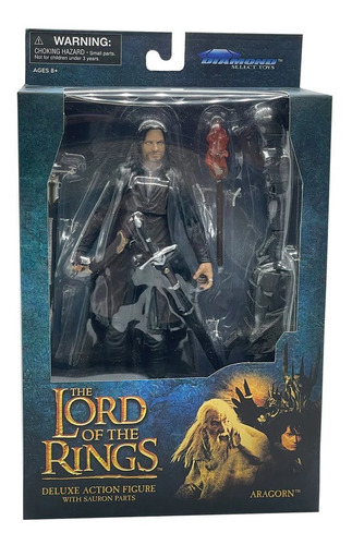 Figura Acción Aragorn Lord Of Rings Sauron Diamond Select