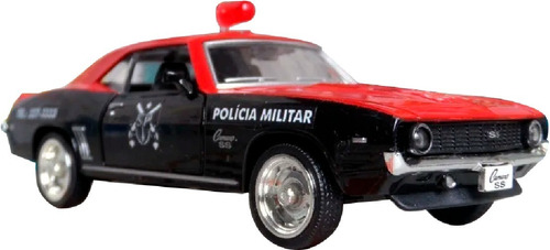 Miniatura Viatura Polícia Militar Pm Sp Camaro - Anos 70