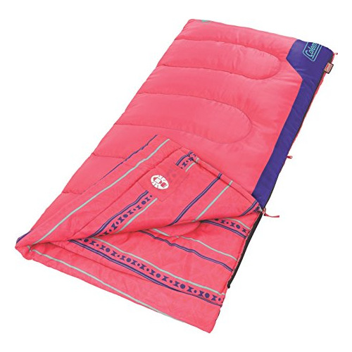 Coleman Kids 50°f Sleeping Bag, Comfortable Youth Sleeping B