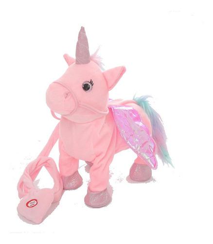 Unicornio Pony De Peluche Camina  Baila Con Música