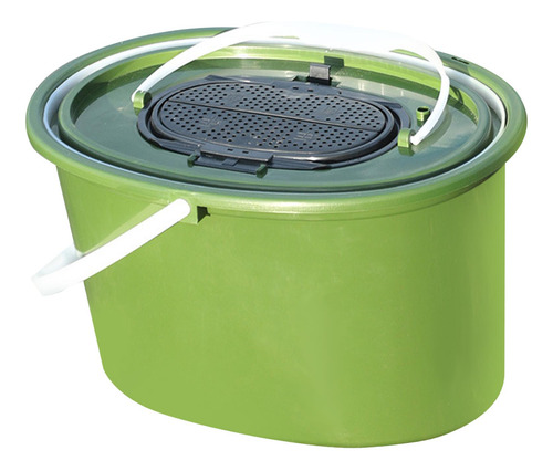 Cubo De Pesca Recipiente De Barril De Cubo De Ovalado 10l