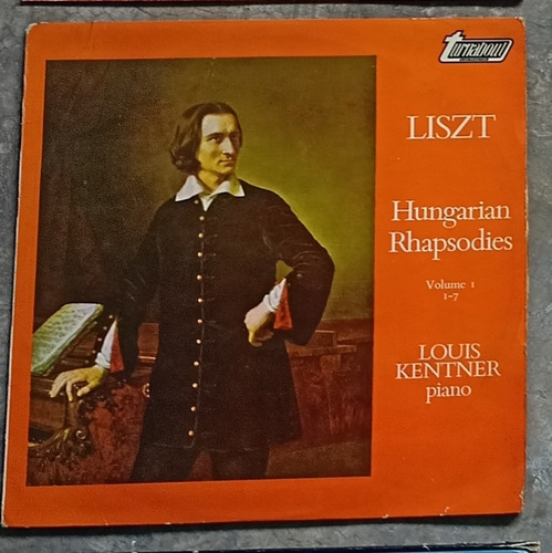 Rapsodias Húngaras Franz Liszt Disco Vinilo (Usado)
