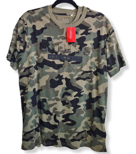 Playera Guess Camuflajeada 100% Original Nueva 