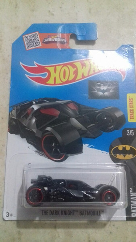 Hw The Dark Knight Batmobile Batman 3/5 Track Stars