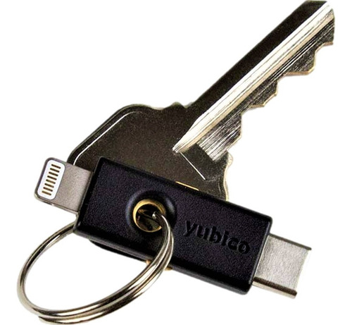 Imagen 4 de 8 de Yubikey 5ci Usb Tipo C Y Lightning Llave Seguridad Fido2 U2f