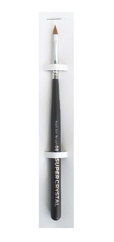 Pincel Nail Arte Brush Super Crystal N° 08