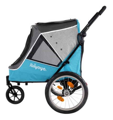 Imagen 5 de 10 de Coche Ibiyaya Happy Pet Trailer Carrito Perro 30kg Cuotas