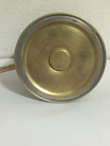 Antigua Lampara /velador De Bronce Petroleo Bronce Bronce (Usado)