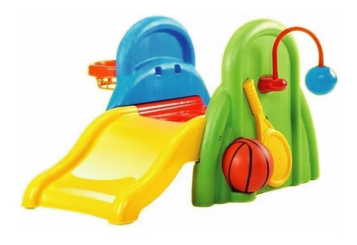 Rondi Baby Sports Con Mini Tobogan + Centro De Actividades