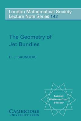 Libro The Geometry Of Jet Bundles - D. J. Saunders