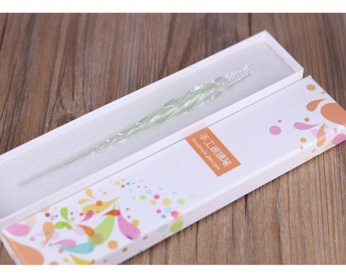 Pluma De Inmersión De Cristal De Borosilicato Verde