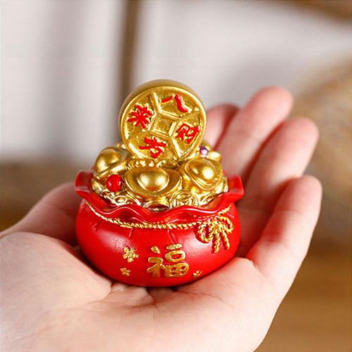 2 Bolsa De Oro Feng Shui Chino Tradicional Vestido De Moneda