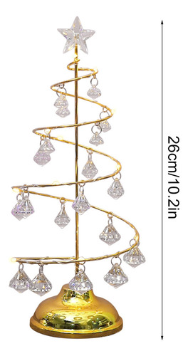 Luces Navideñas De Cristal, Modernas, Para Árbol De Navidad,