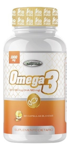 Omega 3 Biopronat 60 Capsulas - Unidad a $55000