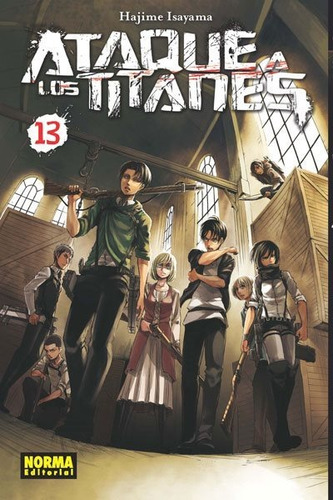 Manga Ataque A Los Titanes 13 - Editorial Norma