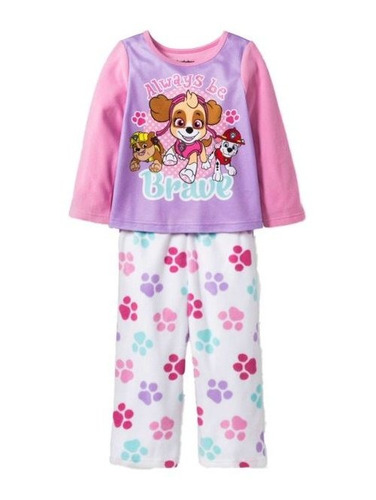 Pijama Paw Patrol Original Disney Polar 2 Años Nena Etiqueta