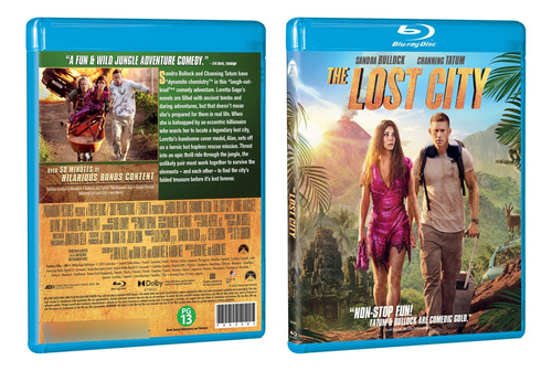 The Lost City (2022) (blu-ray)