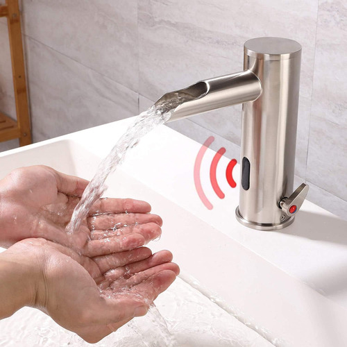 Touchless - Grifo Para Fregadero De Baño Con Sensor Automáti