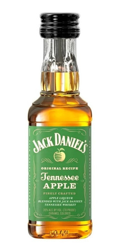 Jack Daniels Miniatura Apple 50ml 10 Unidades