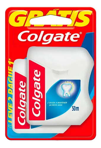 Hilo Dental Colgate 50m Pack X 2