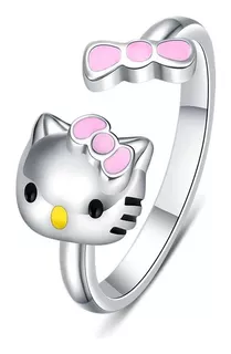 Anillo Hello Kitty (plata .925 Ajustable)