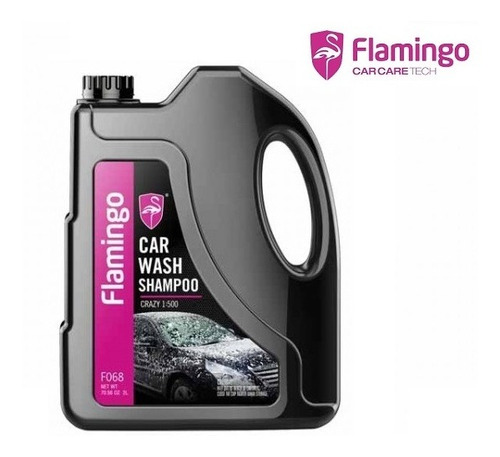 Shampoo Car Wash Champu Premium Flamingo, 2 Lts 