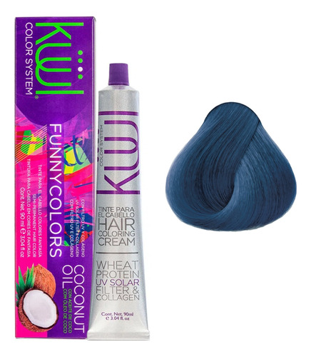 Tntura Kuul Color System Funny Colors Tono Azul Jeans 90ml